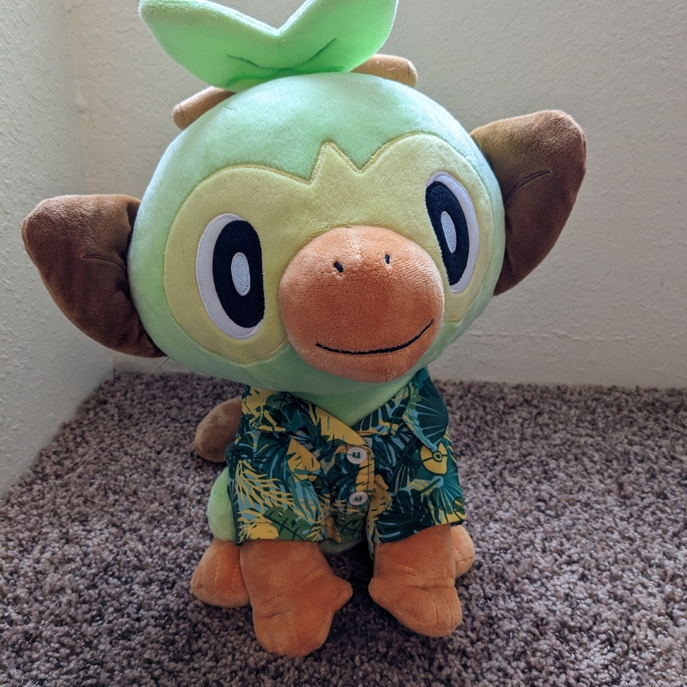Grookey Build a Bear with Shirt